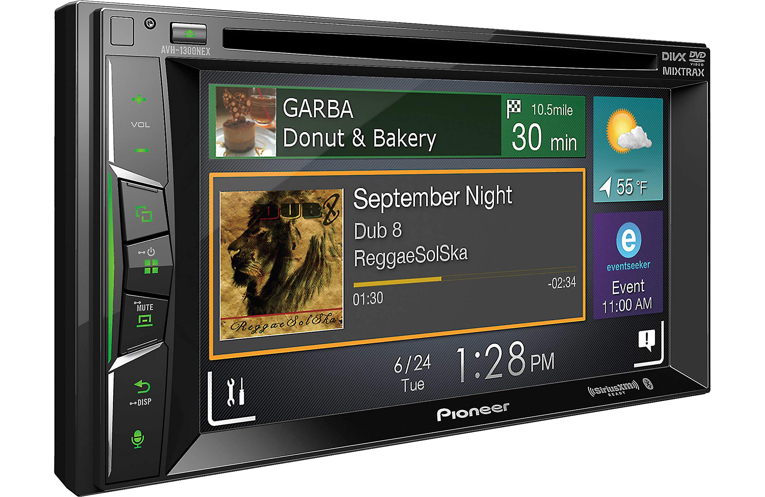 Amazon.com: Pioneer AVH-1300NEX Multimedia DVD Receiver with 6.2
